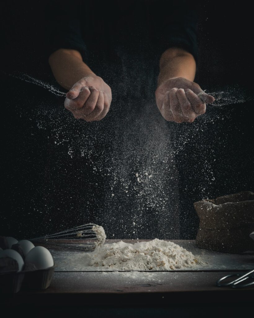 Vente de différentes farine à la ferme provenant d'une production locale traditionnelle afin de réussir tous vos pains et pâtisseries